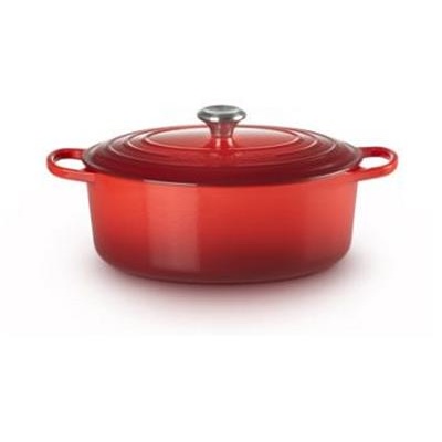 [2158] Braadpan ovaal 31.0 6.3l cerise Le Creuset