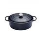 [52418] Braadpan rond 30.0cm 8.1l zwart Le Creuset