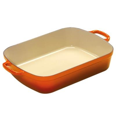 [52599] Braadslede (h)8.8x37.0x28.6cm 6.6l oranje Creuset