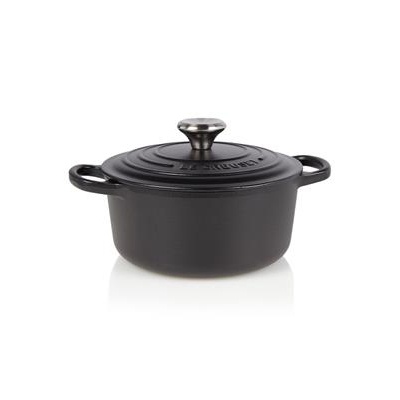 [52700] Braadpan rond 18.0cm 1.8l zwart Le Creuset