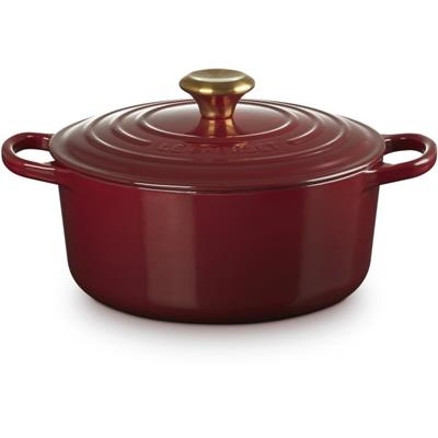 [58102] Braadpan rond 24.0cm 4.2l garnet Le Creuset