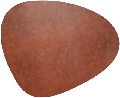 [54282] Vloerkleed oval XXXL 92.0x108.0cm bull cognac