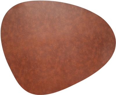 [54289] Vloerkleed oval XXXXL  115.0x135.0cm bull cognac