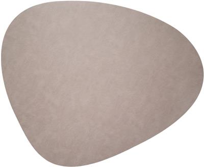 [54291] Vloerkleed oval XXXXL  115.0x135.0cm bull warm grey