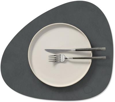 [54409] Placemat Curve M 31.0x35.0cm nupo anthracite