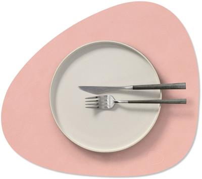 [54432] Placemat Curve M 31.0x35.0cm nupo rose
