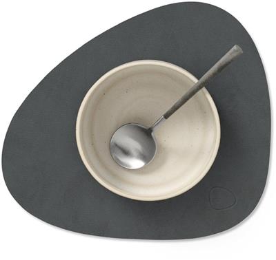 [54437] Placemat Curve S 24.0x28.0cm nupo anthracite