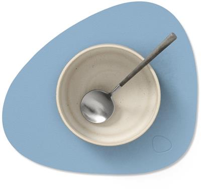 [54444] Placemat Curve S 24.0x28.0cm nupo cool blue
