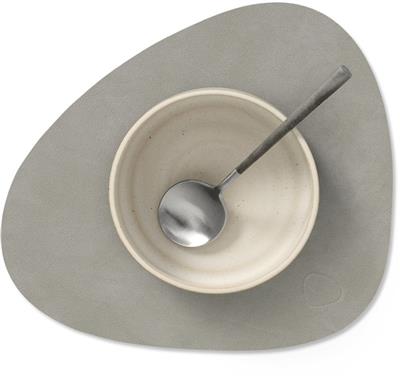 [54449] Placemat Curve S 24.0x28.0cm nupo light grey