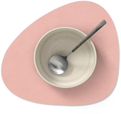 [54459] Placemat Curve S 24.0x28.0cm nupo rose