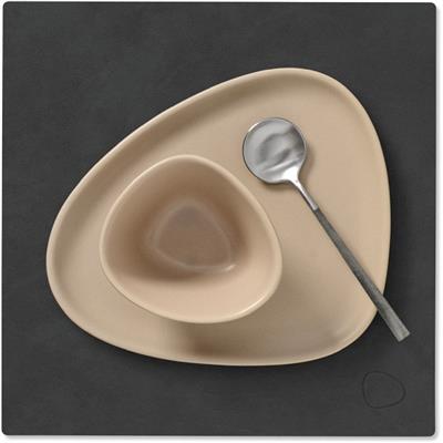 [54466] Placemat Square S 28.0x28.0cm nupo black