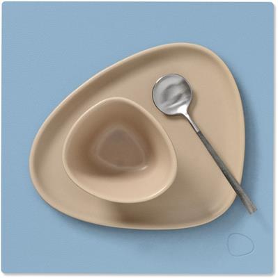 [54471] Placemat Square S 28.0x28.0cm nupo cool blue