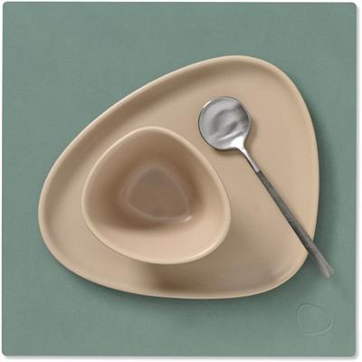 [54483] Placemat Square S 28.0x28.0cm nupo pastel green