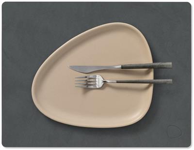 [54491] Placemat Square M 26.5x34.5cm nupo anthracite