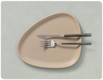 [54504] Placemat Square M 26.5x34.5cm nupo metallic