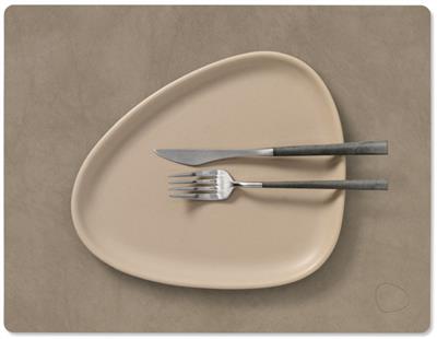 [54507] Placemat Square M 26.5x34.5cm nupo nomad grey