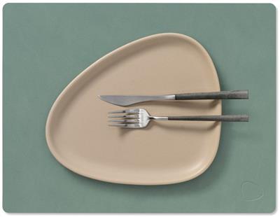 [54510] Placemat Square M 26.5x34.5cm nupo pastel green