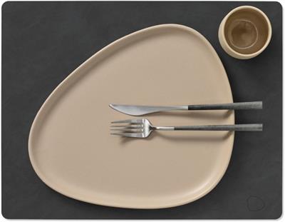 [54520] Placemat Square L 35.0x45.0cm nupo black