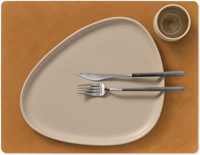 [54522] Placemat Square L 35.0x45.0cm nupo burned curry