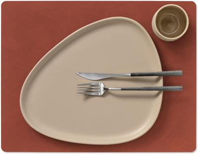 [54542] Placemat Square L 35.0x45.0cm nupo sienna