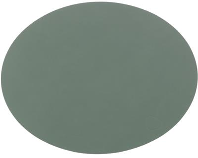 [54550] Placemat Oval S 26.0x33.0cm nupo pastel green