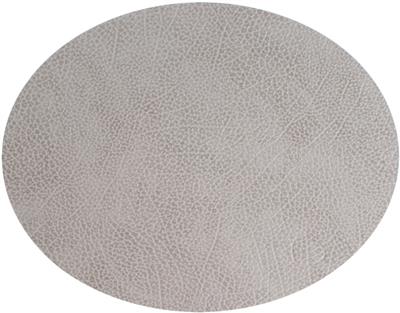 [55439] Placemat Oval S 26.0x33.0cm hippo anthracite grey