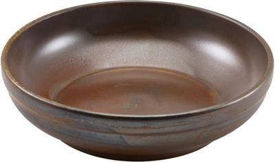 [53408] Bord diep coupe 20.0cm copper Terra