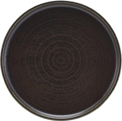 [55390] Bord walled 21.0cm black Terra