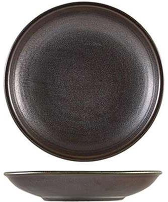 [56007] Bord diep coupe 25.0cm black Terra