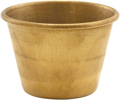 [57627] Dipper/tipje 6.0cm gold vintage