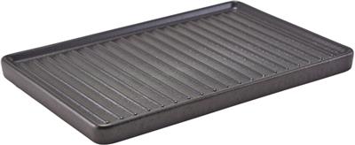 [58204] Schaal rechthoek 22.0x15.0cm griddle black stone