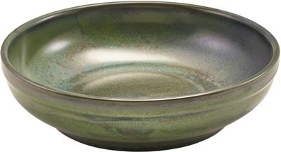 [58654] Bord diep coupe 23.0cm aqua green terra