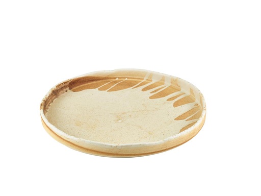 [59063] Bord walled 26.0cm roko sand terra