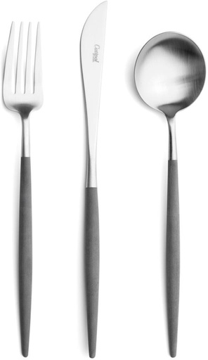 [57582] Tafellepel 21 cm Goa Grey Matt Cutipol 05
