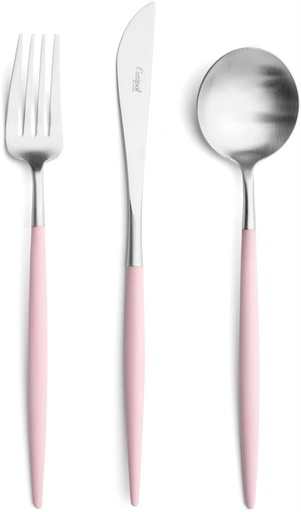 [57592] Tafellepel 21 cm Goa Old Pink RVS Matt Cutipol 05