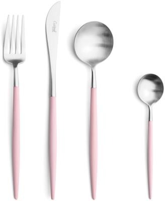 [57595] Dessertlepel 18 cm Goa Pink RVS Matt Cutipol 08