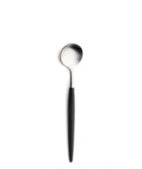 [9508] Espressolepel 10 cm Goa Black RVS Matt Cutipol 12