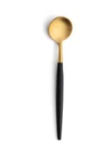 [9571] Espressolepel 10 cm Goa Black Gold Mat Cutipol 12