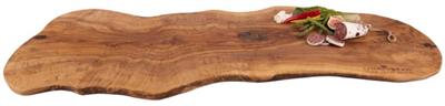 [54845] Serveerplank organisch 100.0/120.0cm Pure Olive Wood