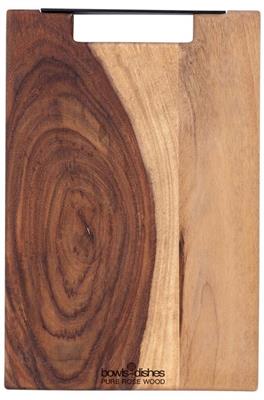 [55076] Serveerplank rechthoek 32.0cm Pure Rose Wood