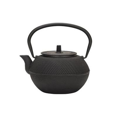 [8708] Theepot met filter 1.2l gietijzer Shinto black C&T