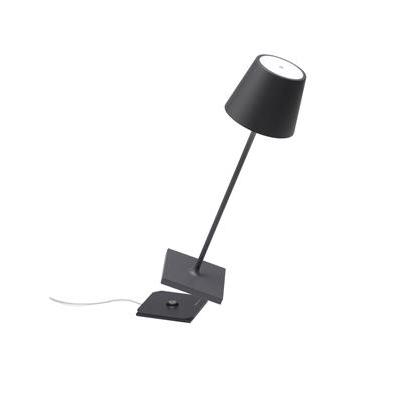 [58235] Set van 6 Tafellamp Led 38.0 cm Poldina Grey