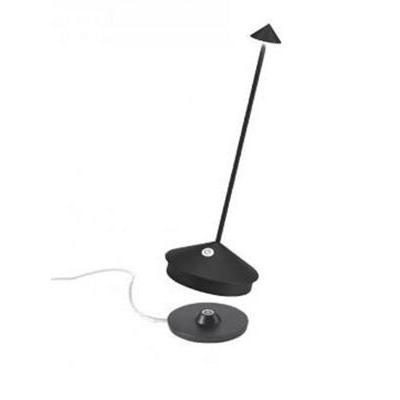[58242] Set van 6 Tafellamp Led 29.0 cm Pina Black