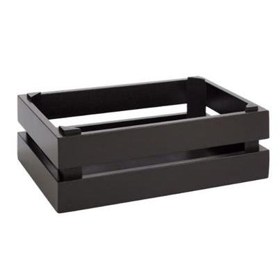 [0343] Brood krat 1/1gn (H)10.5cm Superbox hout zwart