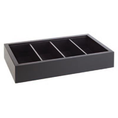 [0357] Bestekbak gn 1/1(H)11.0cm bruin beukenhout