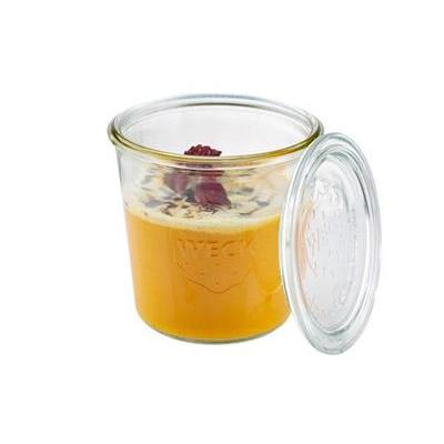 [0527] Set van 2 weckpot met deksel 11.0cmet 58.0cl