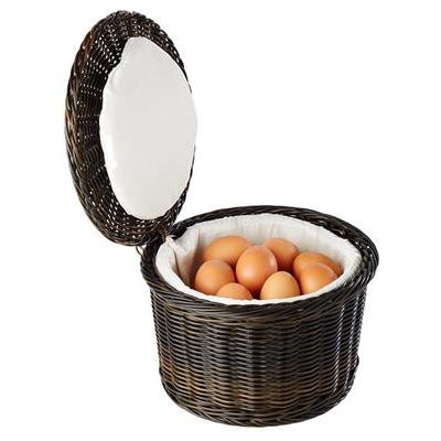 [0700] Eiermand polyprop zwart/bruin 26.0cm (H)15.0cm