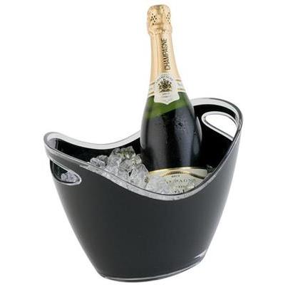 [0921] Wijnkoeler 3.0l (H)20.0cm polysterine zwart