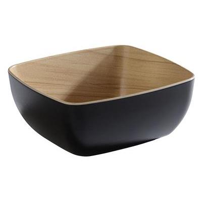 [0960] Kom gn 1/6 (H)7.5cm Frida melamine zwart