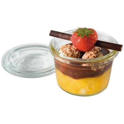 [0993] Set van 12 weckpot met deksel 6.0cm 8.0cl
